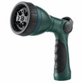 Pistola irrigatrice 20 cm in plastica verde/nera con getto regolabile